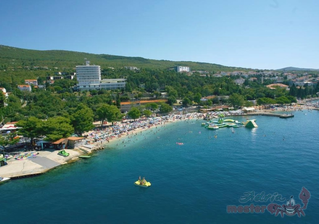 Crikvenica, Gradska Plaža=városi strand (1.) 